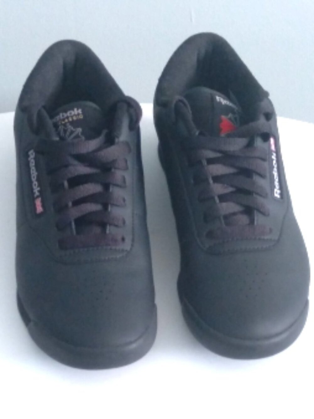 Reebok Princess Women's Shoes Black Classic Sneakers Size 8.5